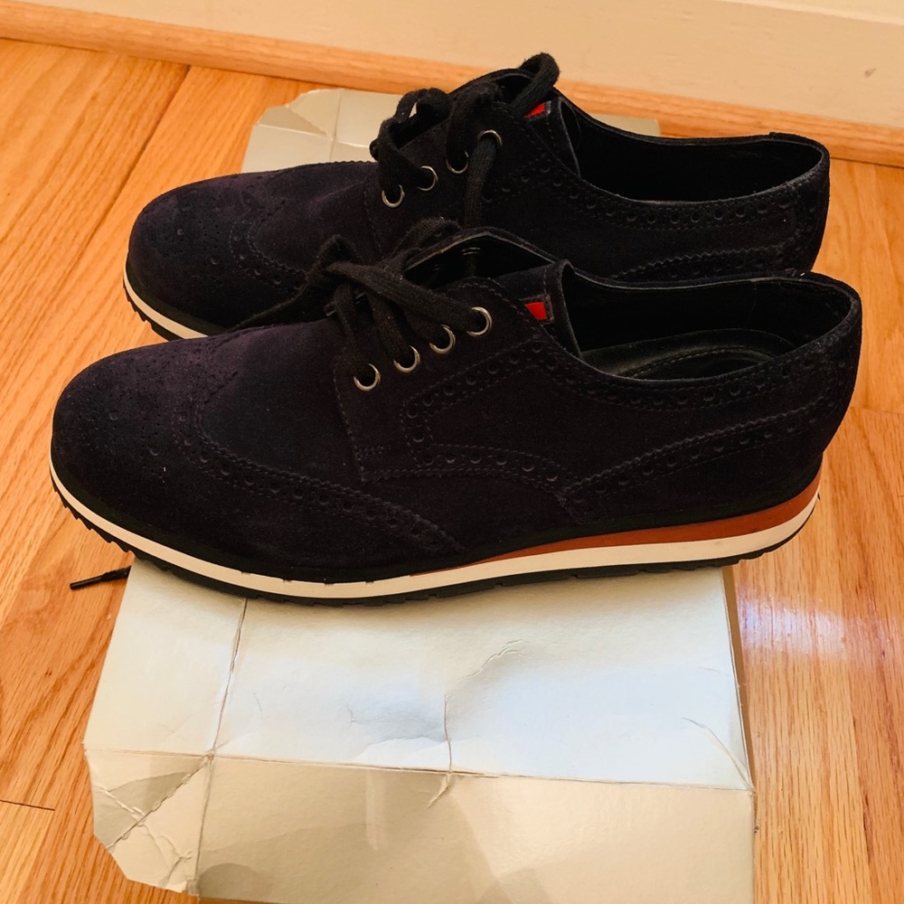 Prada Suede Oxford - Picture 3 of 6
